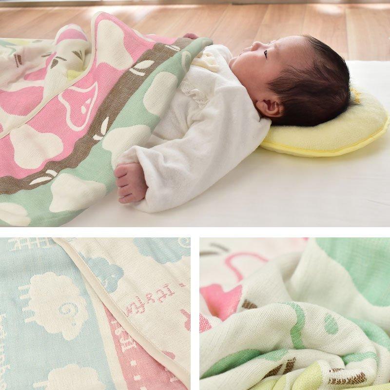 ベビー ガーゼケット 70 100cm 日本製 6重ガーゼ お昼寝ケット サンデシカ 1573 9999 こだわり安眠館 ヤフー店 通販 Yahoo ショッピング