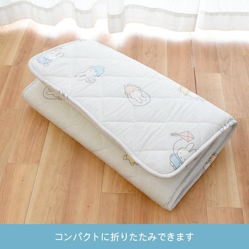 Miffy（ミッフィー） 西川 お昼寝布団 敷布団のみ 70×120cm 裏メッシュ