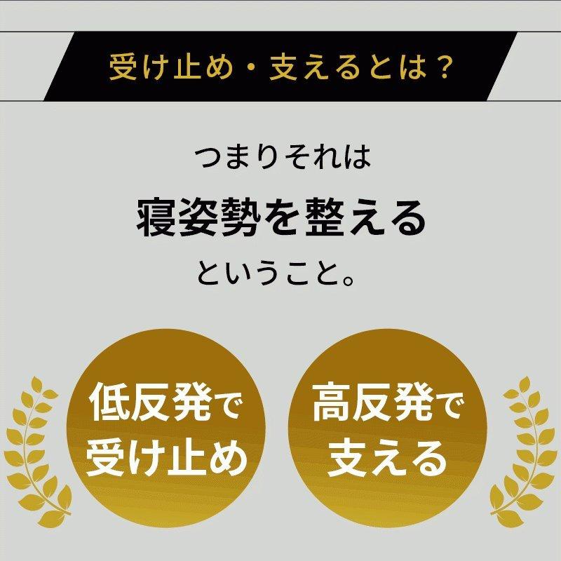 ライザップ マットレスパッド ダブル 高反発 低反発 体圧分散