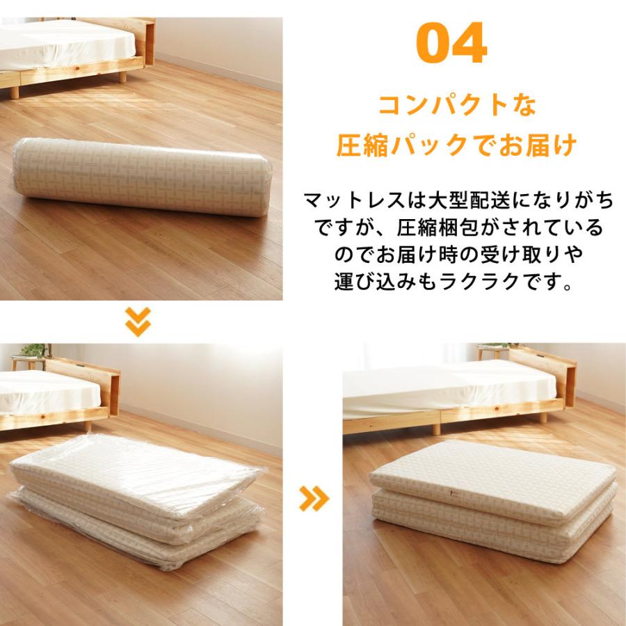 西川（nishikawa） 高反発マットレス 敷布団 敷き布団 ダブル Afit ア