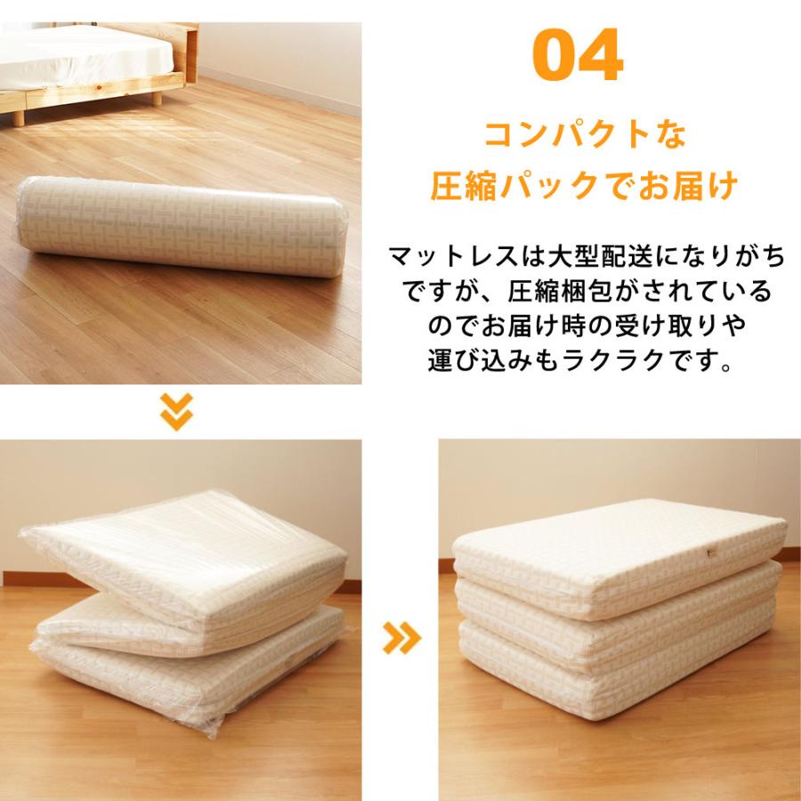 西川（nishikawa） マットレス ダブル Afit アフィット 日本製 高反発