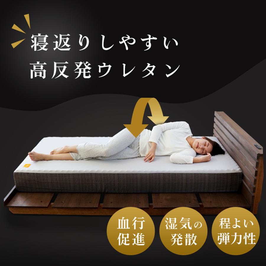 西川（nishikawa） マットレス シングル 厚み20cm 点で支える健康敷き