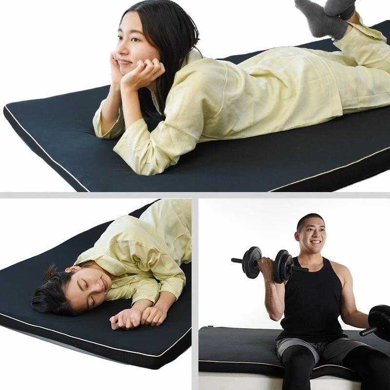 ライザップ マットレスパッド セミダブル 高反発 低反発 体圧分散