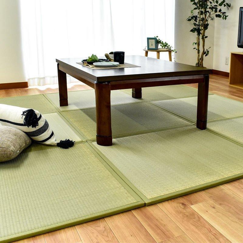 ユニット畳 半畳 2枚セット Set い草 置き畳 抗菌 防ダニ 防カビ 吸音 断熱 椿 つばき 1畳セット Ii Tsubaki 2 こだわり安眠館 ヤフー店 通販 Yahoo ショッピング