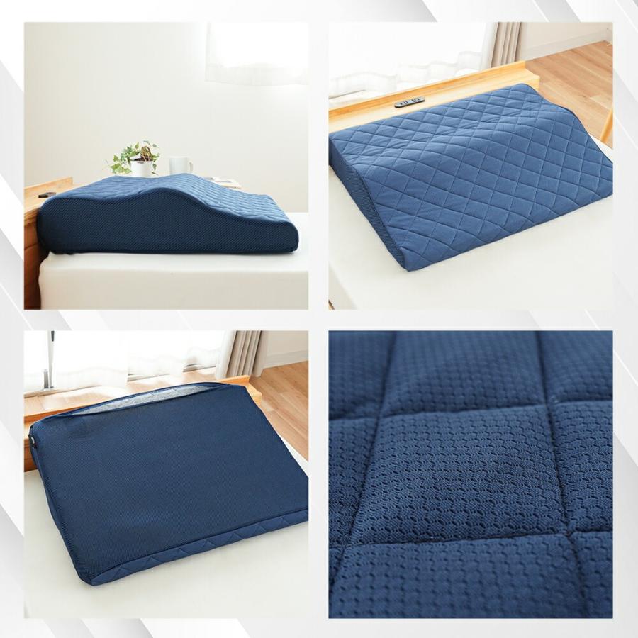 洗える 枕 高反発 ピロー ウェーブ型 50×70 ライズ ゼログラビティ