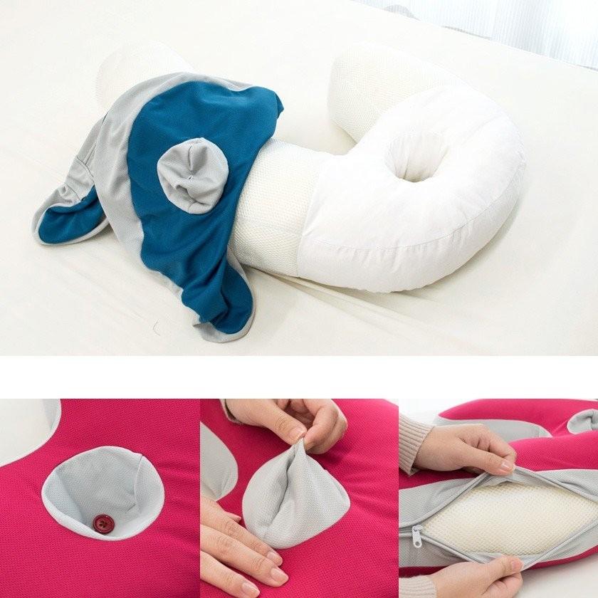 ドクタースリープバンテージ　枕　いびき フランスベッド いびき対策枕 横向き寝用枕 スリープバンテージ