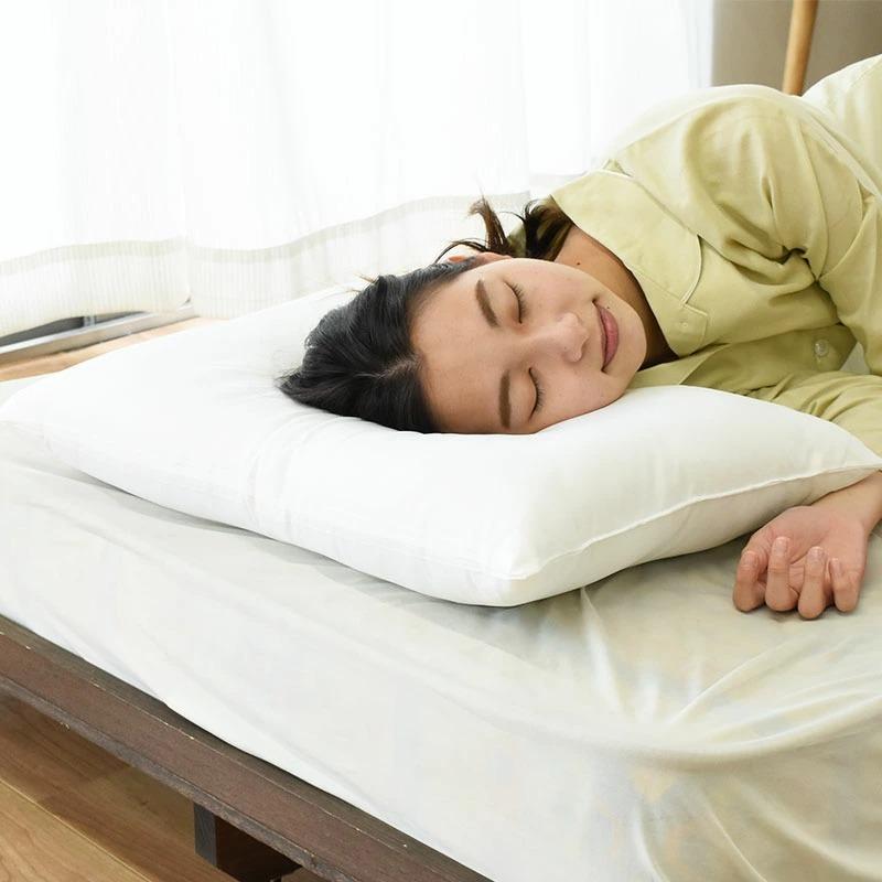 枕 まくら マクラ 洗える枕 43×63cm 日本製 テイジンのクリスターわた