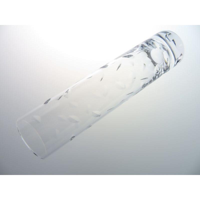 バカラ 花瓶 ○ オルグ グレイン ベース ヴェース 一輪挿し 葉っぱ