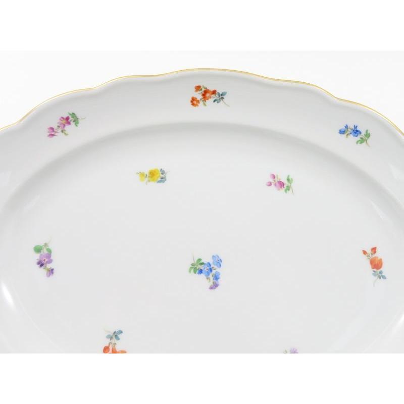 数量限定マイセン プレート□散らし小花 スキャタードフラワー Meissen