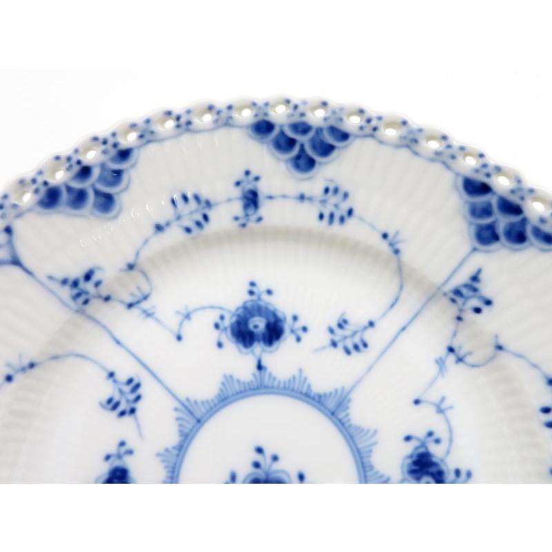 超定番ロイヤルコペンハーゲン プレート□ブルーフルーテッド フル