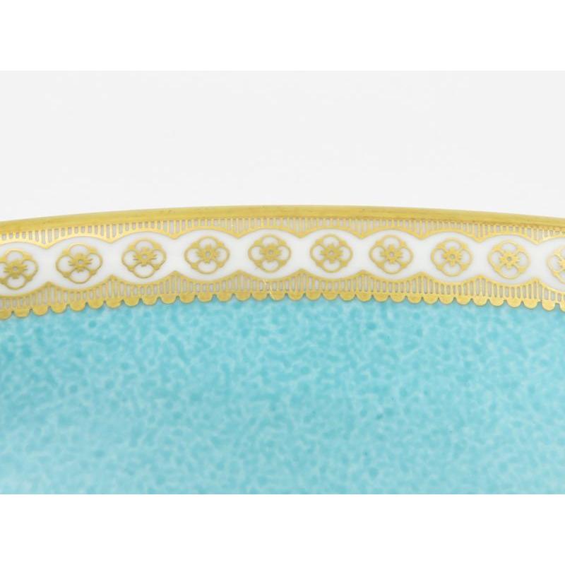 ウェッジウッド プレート■ユーランダーパウダー ターコイズ オーバルプレート 大皿 1枚 WEDGWOOD 1級品の画像