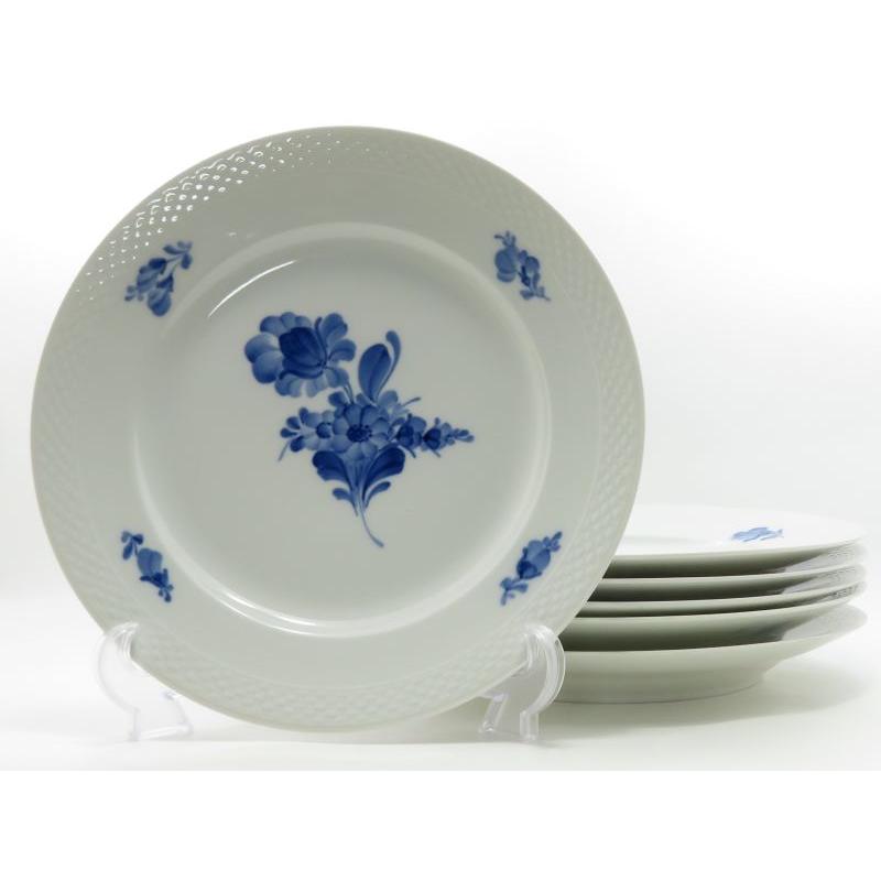 ロイヤルコペンハーゲン プレート□ブルーフラワー プレイン ディナー