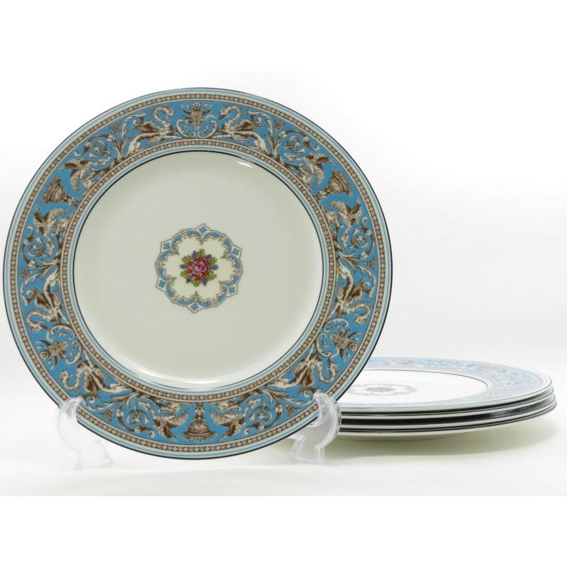ウェッジウッド プレート□フロレンティーン ターコイズ ディナー