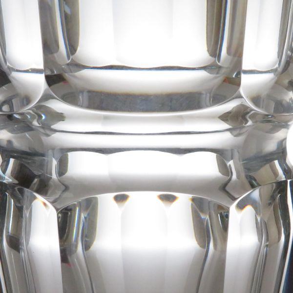 【美品】バカラ　フラワーベース　 花瓶　エディス　 八角形 超大型　クリスタル バカラ 花瓶 ○ エディス フラワー ベース ヴェース 八角形