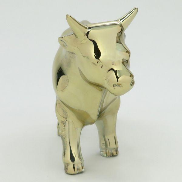 ★希少★バカラ オーナメント 置物 干支 丑 牛 ゴールド 廃番作品 ☆希少☆バカラ オーナメント 置物 干支 丑 牛 ゴールド 廃番作品