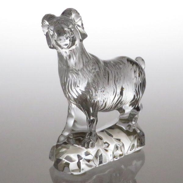 バカラ フィギュリン ○ 羊 置物 ひつじ オーナメント 干支 十二支 未