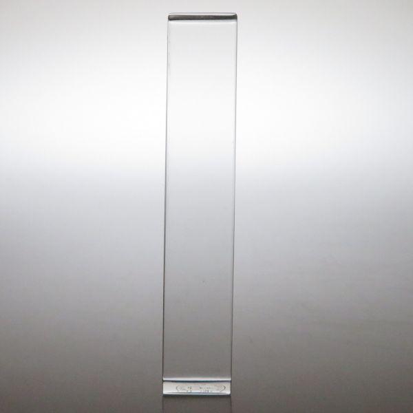 バカラ ナイフレスト ● 箸置き 5個 セット カトラリー 8cm クリア クリスタル 透明 シンプル 無地 Knife Restの画像