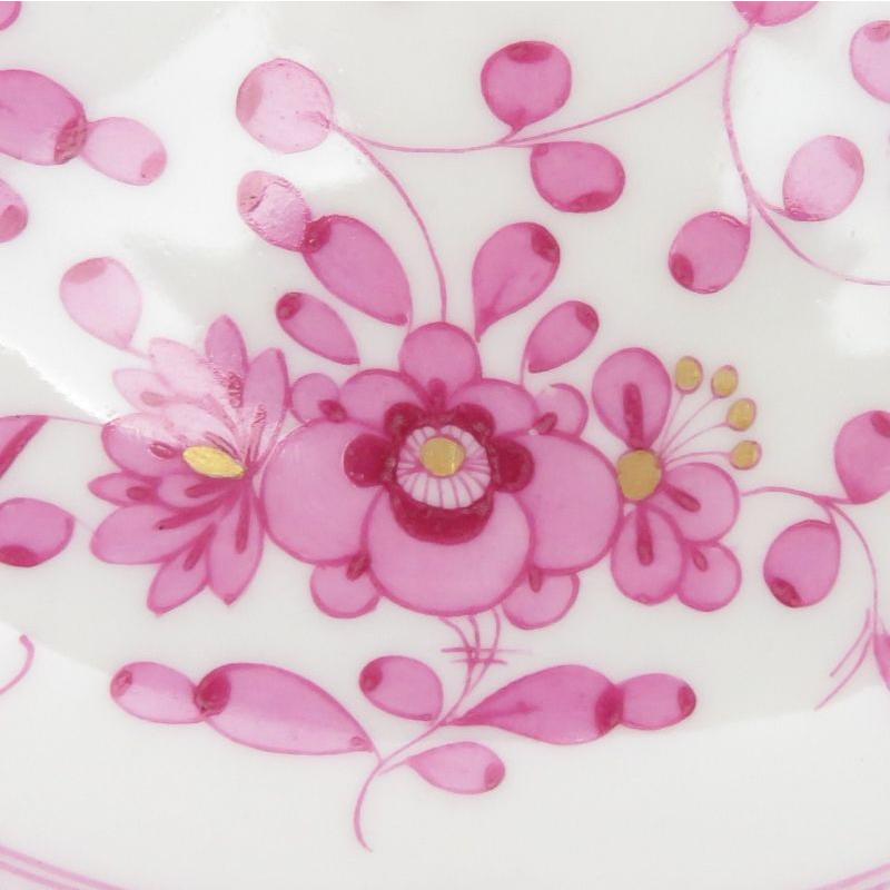 マイセン カップ\u0026ソーサー■インドの華 リッチピンク C\u0026S 洋食器 1客 Meissen 4の画像