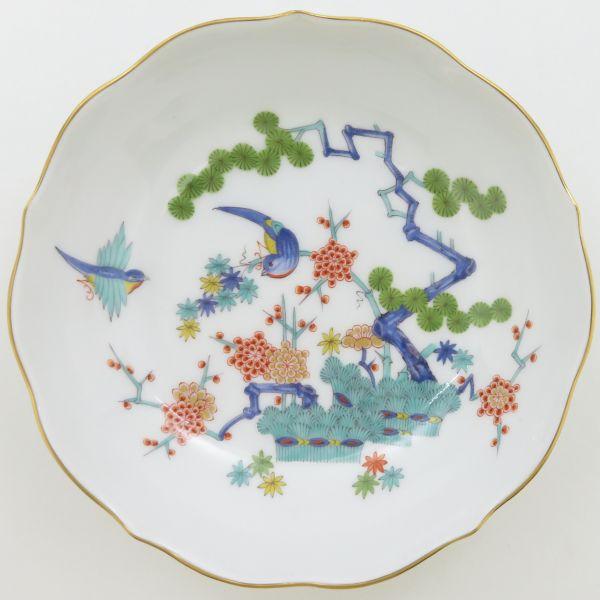 マイセン 優勝杯＆平円盤■シノワズリ 柿右衛門様式 松竹梅 デミタスC\u0026S Meissen 洋食器 1級品 1