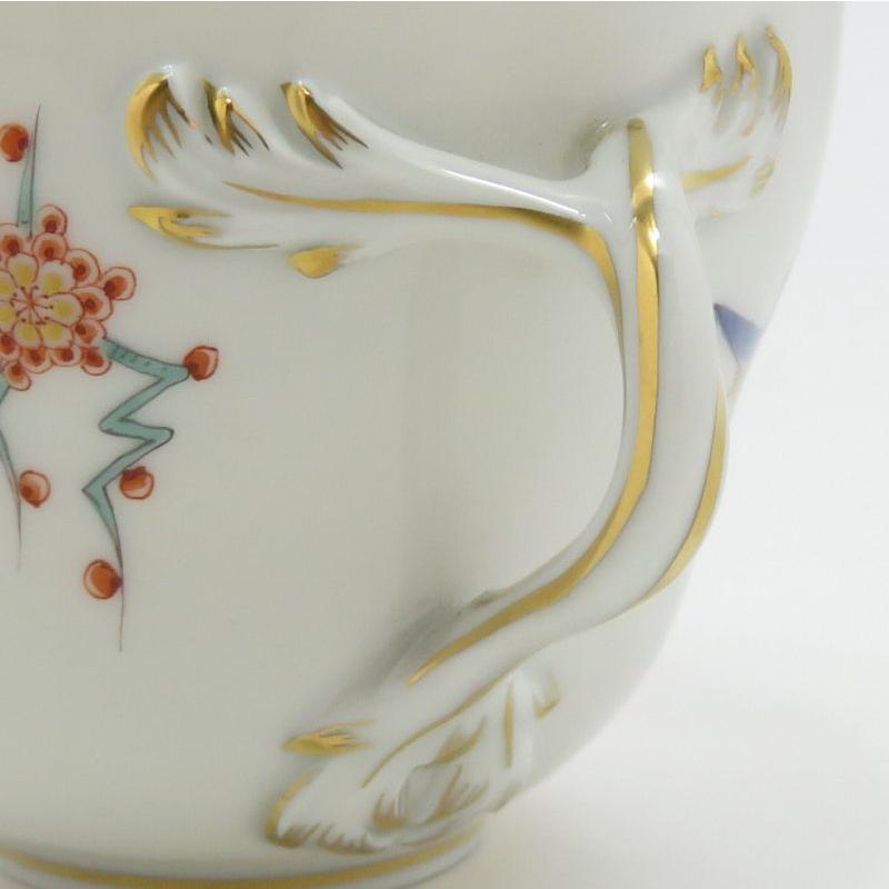 マイセン 優勝杯＆平円盤■シノワズリ 柿右衛門様式 松竹梅 デミタスC\u0026S Meissen 洋食器 1級品 1
