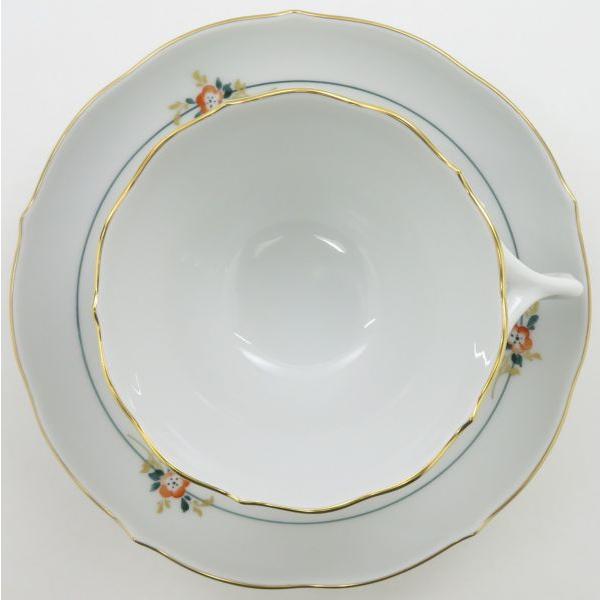 マイセン カップ\u0026ソーサー■フルーツ グリーンライン 果実 C\u0026S 6客セット Meissen 洋食器 1級品の画像