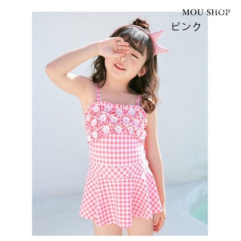 子供水着 キッズ 女の子 ワンピース ジュニア 水着 ラッシュガード スカート 水着 みずぎ ワンピース 女児用 スイムウェア スイミング 水遊び 小学生 スクール Ll Moulinshop 通販 Yahoo ショッピング