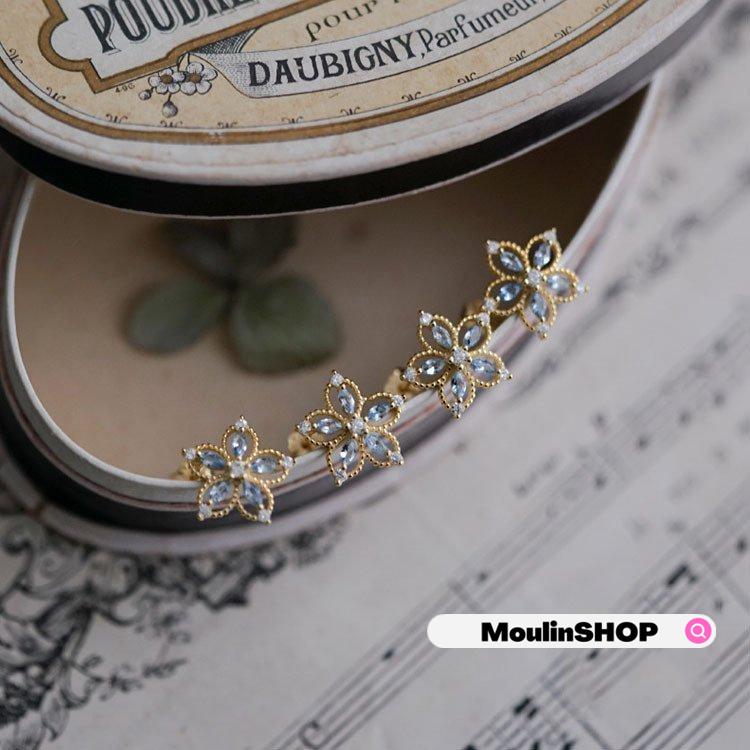 レデイース アクセサリー ピアス イヤリング ファッション 花 きれいめ ブランド シルバーイヤリング 韓国風 おしゃれ 40代 50代 30代 フラワー 特別訳あり特価