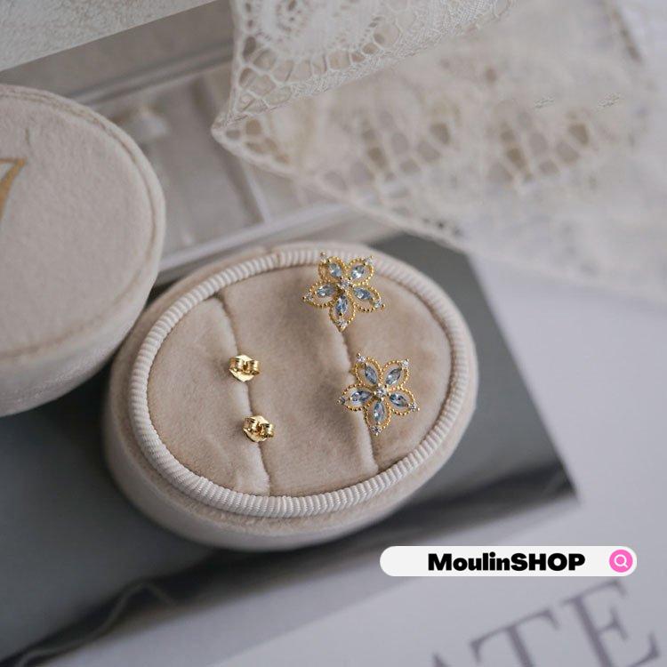 レデイース アクセサリー ピアス イヤリング ファッション 花 きれいめ ブランド シルバーイヤリング 韓国風 おしゃれ 40代 50代 30代 フラワー 特別訳あり特価