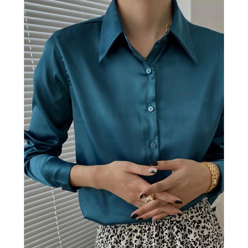 レディース ブラウス ミセス トップス シャツ スーツ インナー オフィスカジュアル 上品 きれいめ 通勤 シンプル S M L 大人気の