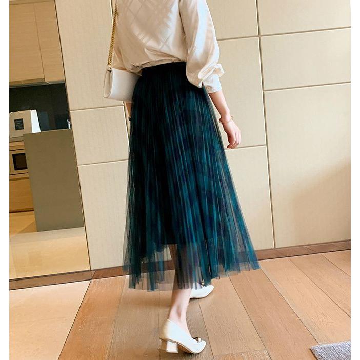 スカート レディース ボーダー 大きいサイズ スカート チュールスカート ロング丈 ボーダー 柄入り 甘辛ミックスコーデ ファッション グリーン 休日 可 ベーシック M イベント リラックス ヤフーショップ Moulin直販 ネイビー 格安店