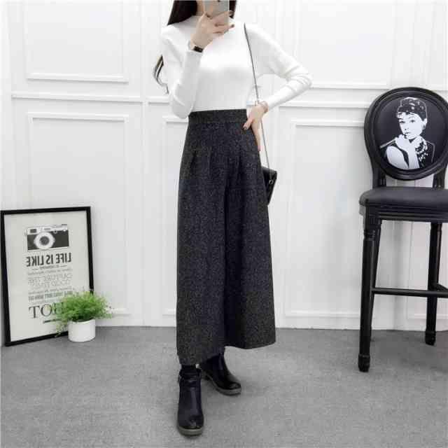 パンツ レディース 大きいサイズ ゆったり きれいめ ワイドパンツ レディース 春夏秋冬 体型カバー キレイめ 上品 大人可愛い オフィス ガウチョパンツ シンプル 玄関先迄納品