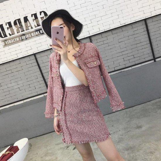 新入荷 セットアップ スカート スカ 上下レディースセットアップ タイトスカート スカート レディース セットアップ ジャケット セットアップ レディース セットアップ セットアップ Size L Wolnychocianow Pl