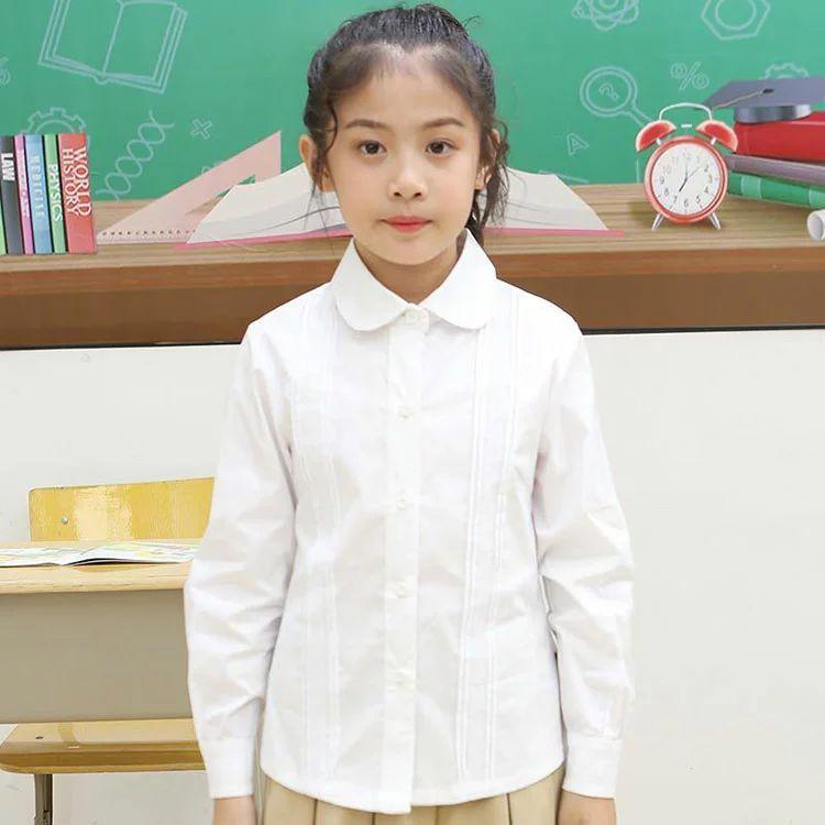 スクールシャツ 女の子 長袖 制服 白シャツ ジュニア ブラウス フォーマル 丸襟 レース付き レディース ガールズ 下着 高校生 中学生 小学生 通学 通勤 入学式 ※アウトレット品 長袖 女子ブラウス 白 開衿 制服 女子 女 スクール ブラウス スクールシャツ ホワイト 形態安定 抗菌 消臭 a体 b体 学生 衣替え準備 衣替え オフィス シャツ 大きいサイズ 小さいサイズ 女子高生 中学生 高校生 ビジネス 冬 夏 レディース 太め ぽっちゃり 細身
