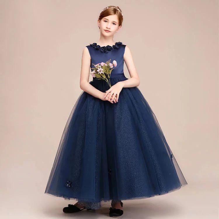 子ども 結婚式 発表会 女の子 子供ドレス レースワンピース ドレス プリンセス キッズ 花柄 子供 ピアノ演奏会 お呼ばれ ドレス 激安価格の Razberi Net