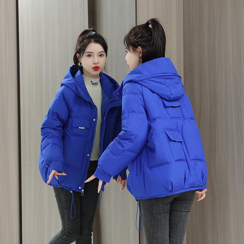 ダウンジャケット レディース 上着 中綿コート冬 ショートコート ゆったり 韓国風　きいサイズ 女性フード付きアウター ダウンコート 20代 30代  30代