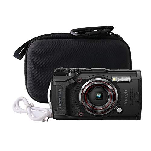 OLYMPUS(オリンパス) Tough TG-7/TG-6/TG-5/TG-4 デジタルカメラ専用収納ケース-WERJIA (storage case-Black)｜moum｜06