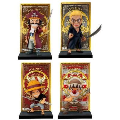 特価ブランド スポーツ ラッピング ギフト対応商品 ワンピース 一番くじ Change Of Generation F賞 ロジャー海賊団カードスタンドフィギュア 全4種セット 内袋未開封国内正規品 One Piece フィギュア 代引き不 Www Threeriversofs Com