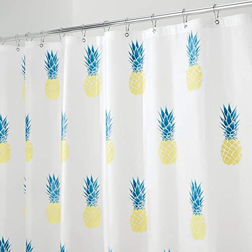 Interdesign プリント シャワーカーテン ビニール素材 パイナップル柄 Pvcフリー 180 X 180cm 36980ej Cje336802 Mt N 通販 Yahoo ショッピング