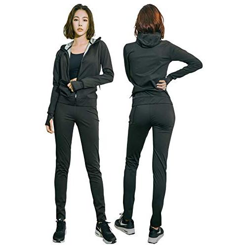 Nane サウナスーツ レディース ダイエット トレーニングウェア 強力発汗 ストレッチ おしゃれ スポーツウェア Www Arilab Com Tr Index Php