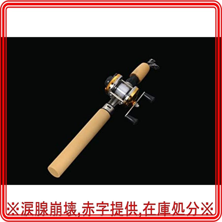 1142円 とっておきし福袋 Viltage 穴釣り用釣竿セット コンパクトロッド 両軸リール