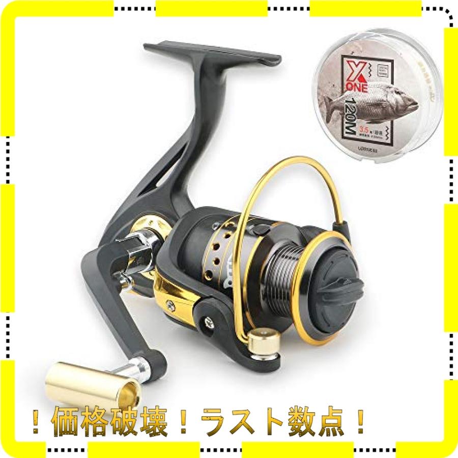 Sommos リール 釣り糸 セット スピニングリール 3 5号 1m釣りライン付き ギア比5 2 1 13bb 最大ドラグ力8kg 左右交換 Wss 56vu22zaznl2 Mt N 通販 Yahoo ショッピング