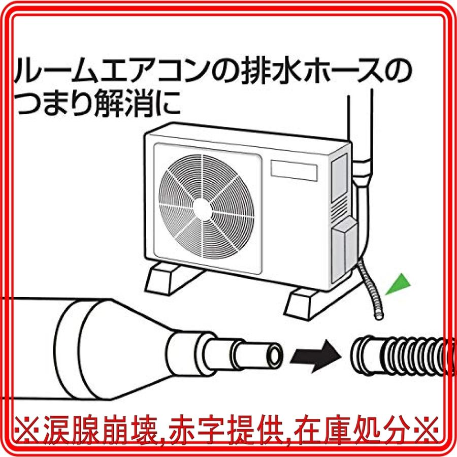 予約 Sanei ドレンホースクリーナー エアコンホース用 エアコンの詰まり水漏れに ホース径14 16mm兼用 Pr871 Aynaelda Com