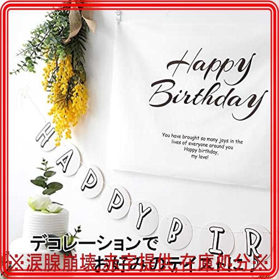 お手頃価格 Vieaura Happy Birthday 誕生日 飾り付け 背景 壁飾り 装飾 シンプル タペストリー インテリア Batesmartin Com