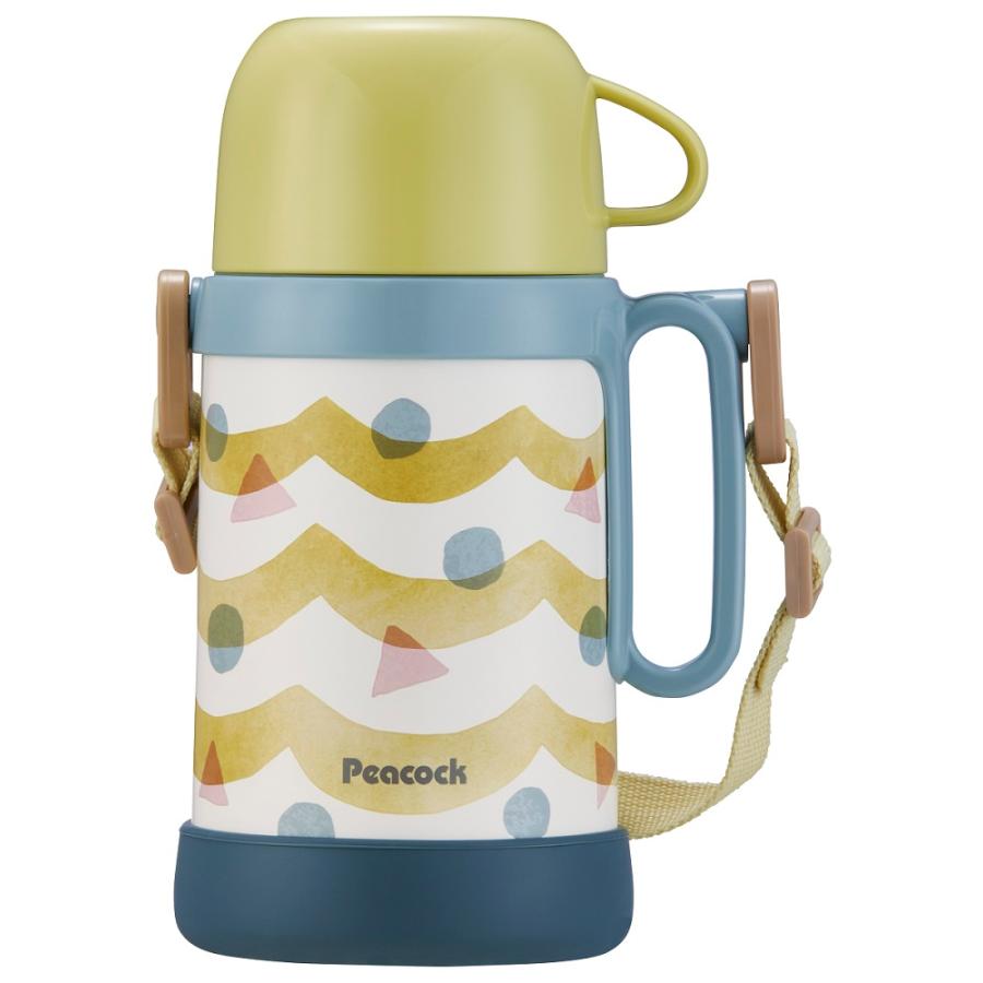 ピーコック魔法瓶 水筒 2WAYタイプ  ASN-W50 Y イエロー  コップ＆ストレートドリンク 0.45L/0.49L | 