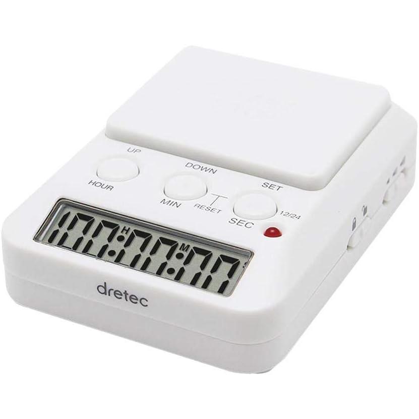 ★送料無料★代引・同梱不可★ドリテック  勉強タイマー T-580WT タイムアップ2 ホワイト | 