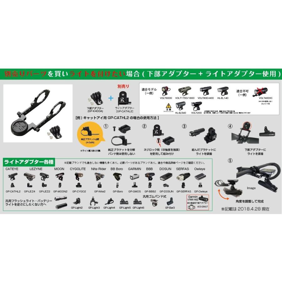 レックマウント]第ニ世代 タイプ19 Type19 ガーミン キャットアイ