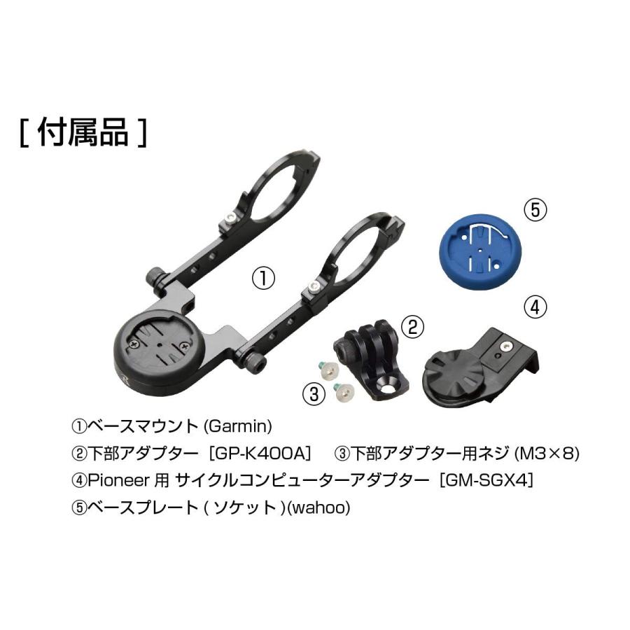レックマウント]Type19 ガーミン パイオニア ワフー コンボ マウント