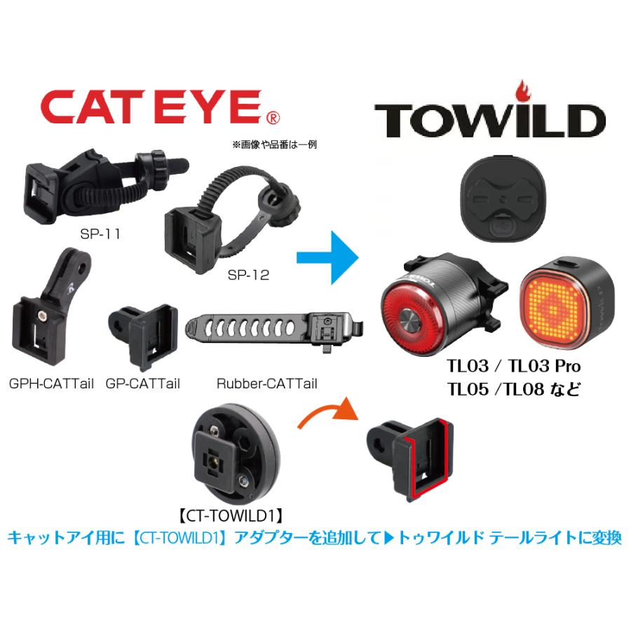 [レックマウント]セーフティライトアダプターキャットアイ用→TOWILDテールライト【CT-TOWILD1】 : Mount Shop Sun ...