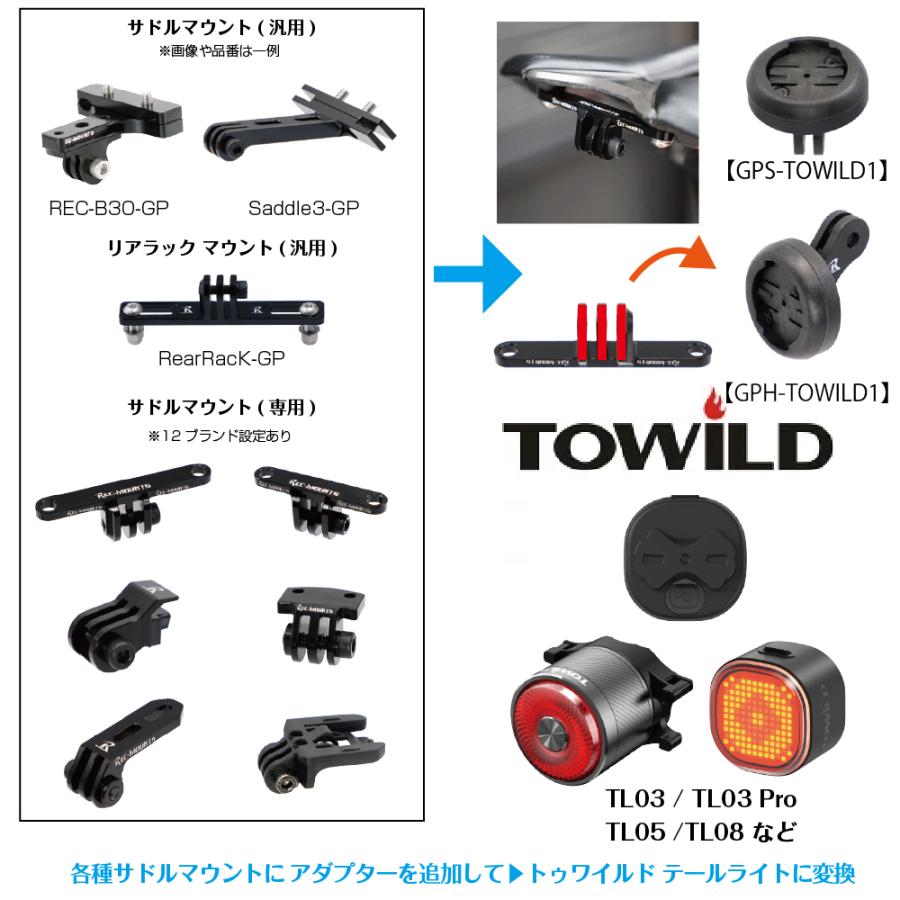 レックマウント]セーフティライトアダプターゴープロインターフェイス