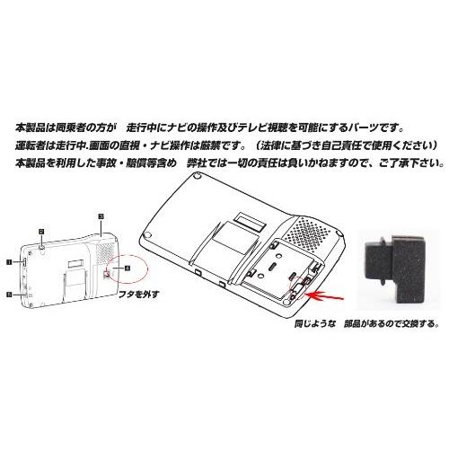 Pioneer カロッツェリア AirNavi エアーナビ用 パーキング解除パーツ PKP2｜mount-shop-sun｜02